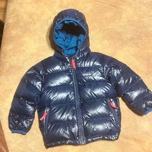 Patagonia Baby Hi-Loft Down Sweater Hoodie